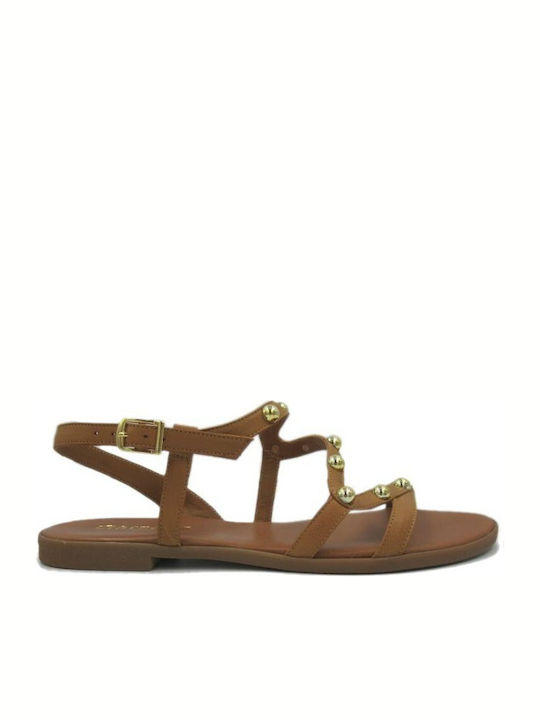 Gatzelis Shoes Δερμάτινα Σανδάλια Ταμπά