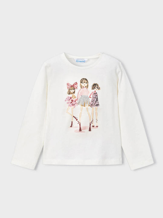 Mayoral Kids' Shirt Long Sleeve Macchiato