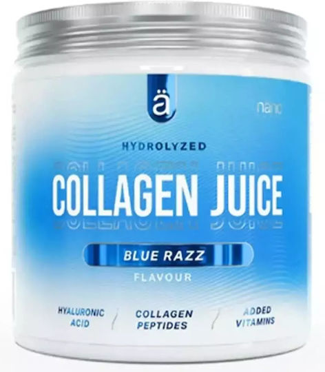 Nano Supps με Βιταμίνη C και Υαλουρονικό Οξύ 300gr 250ml Blue Razz
