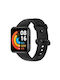 Strap Silicone Black (Xiaomi Redmi Watch 2 Lite/Xiaomi Poco Watch)