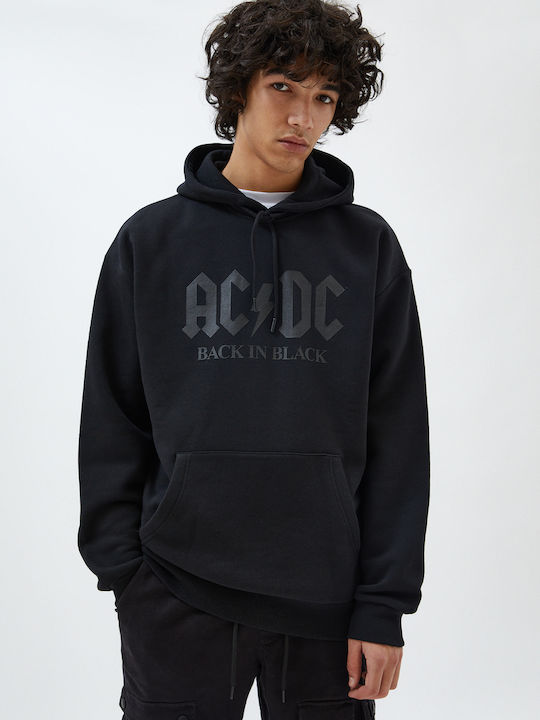 Lux In Tenebris Premium Hoodie – Kapuzenpulli mit Taschen mit AC/DC Logo