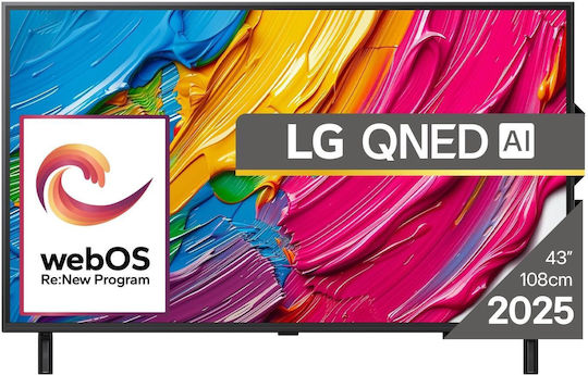 LG Смарт Телевизор 75" 4K UHD QNED QNED80A HDR (2025)
