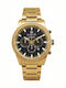 Louis XVI Men's Watch 43mm Battery with Gold Metal Bracelet