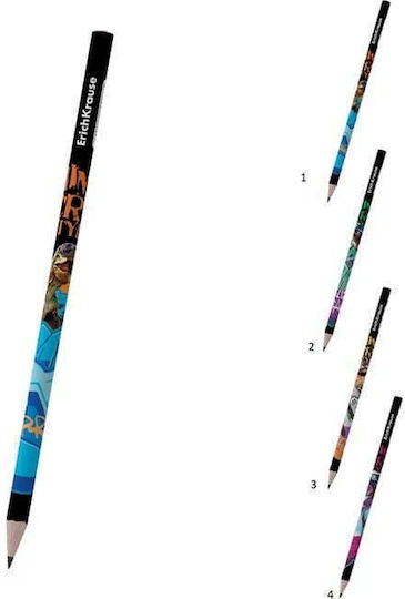 Erich Krause HB Pencil Dino Art 62763 Ass
