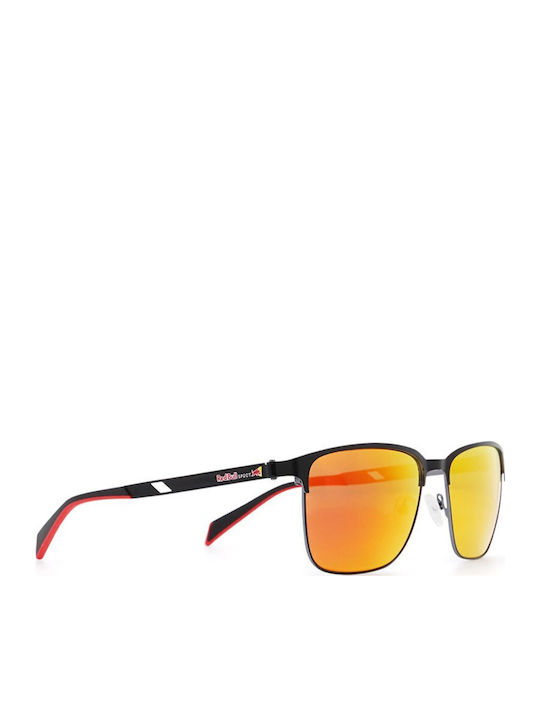Red Bull Spect Sunglasses Μαύρα with Acetate Frame & Orange Lens
