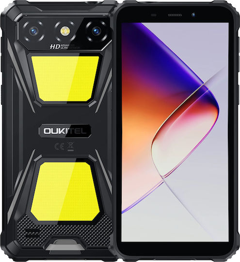 Oukitel G5 Dual SIM (4/128GB) Ανθεκτικό Smartphone Μαύρο