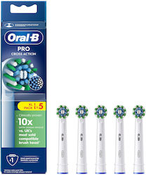 Oral-B Cross Action Ηλεκτρική Οδοντόβουρτσα Λευκή