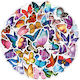 Sticker Set 50pcs Butterflies
