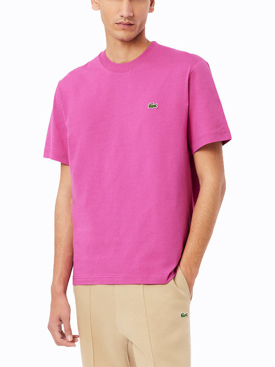 Lacoste Μπλούζα Φούξια