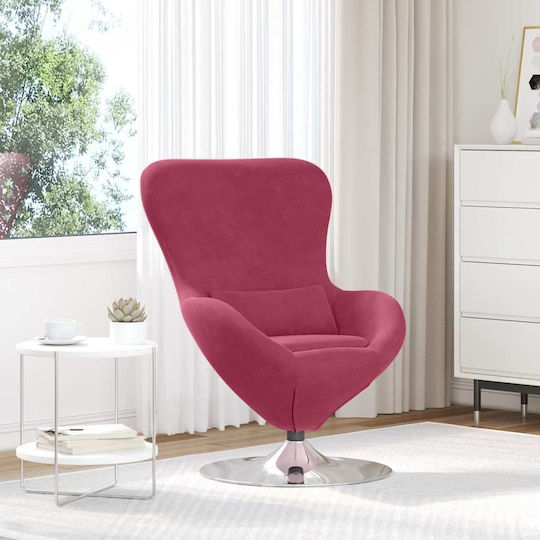 Rotativ Catifelat Burgundia 63x73x90cm