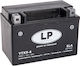 LP Batteries Inchis Baterie Motocicleta YTX9-BS cu Capacitatea 8Ah