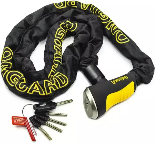 OnGuard Mastiff 8021 180cm Motorcycle Anti-Theft Chain with Lock