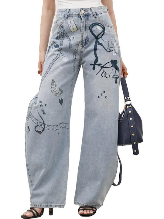 Women's Jean Trousers in Relaxed Fit Blue