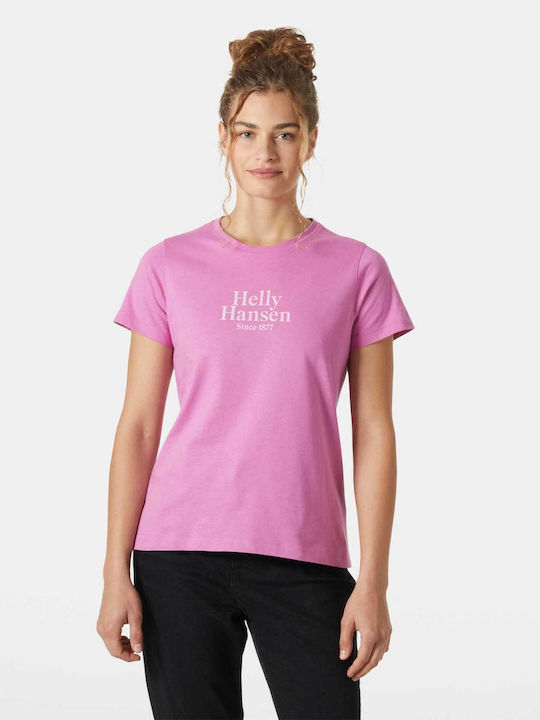 Helly Hansen Women's T-shirt Pink