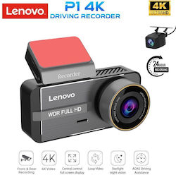 Lenovo Комплект DVR Камера 4K със Дисплей 3.39" и Задна Камера Lenovo Комплект DVR Камера 4K със Дисплей 3.39" и Задна Камера