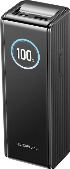 EcoFlow RAPID Power Bank 25000mAh 170W με Θύρα USB-A και Θύρα USB-C Μαύρο