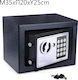 Built-in Safe with Digital Lock L35xW20xH25cm TY2423-142