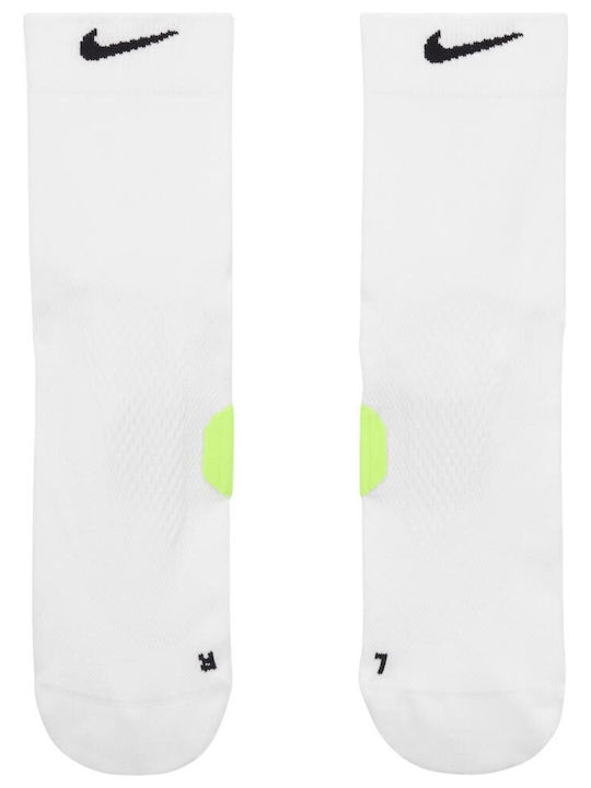 Nike Midweight Micro Laufsocken Weiß 1 Paar