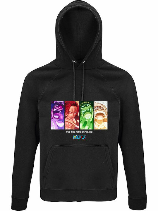 Unisex Bio-Baumwolle Kapuzenpulli Neue Vier Kai...