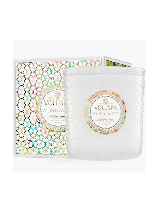 Lumânare Aromatică Wildflowers 3 Fitiluri Voluspa 14x14 Cm