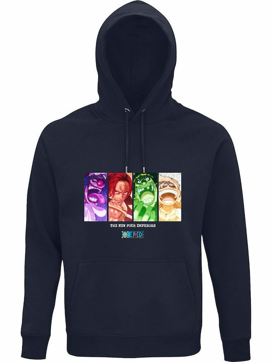 Unisex Bio-Baumwolle Kapuzenpulli Neue Vier Kai...