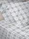 Sunshine Mint 152 Double Bed Sheets Set 200x250cm Check 4 Pieces