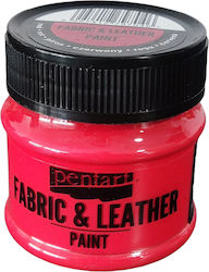 Δέρματος Υφάσματος 50 Ml Pentart Red