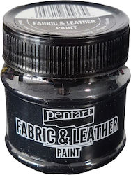Δέρματος Υφάσματος 50 Ml Pentart Black