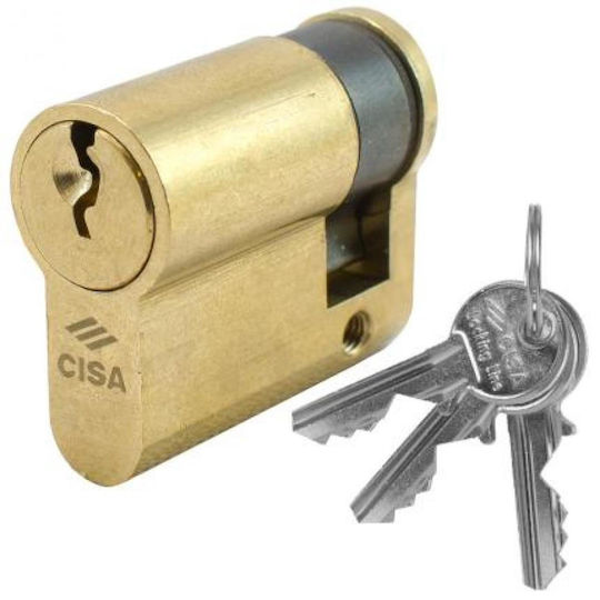 Lock Cylinder Half with 3 Keys