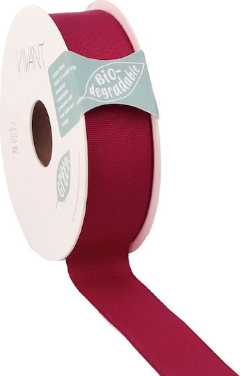 Synchronia Ribbon Burgundy
