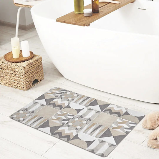Ango Covor De Baie 85107 Gri-Bej 40x60cm