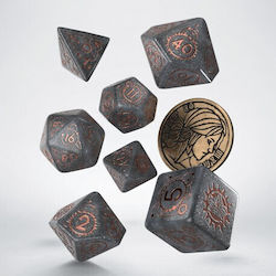 Q Workshop The Witcher Ciri Dice 7τμχ The Elder...