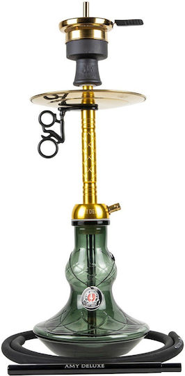 Amy Hookah Gold Black 59cm