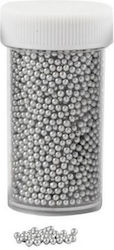 Ασημί Χάντρες Medium 2mm 45ml
