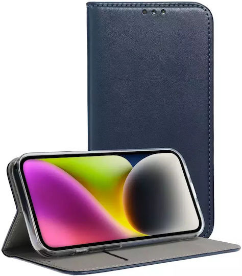 Techwave Book Δερμάτινο / Σιλικόνης Navy Μπλε (Realme C75, TechWave)
