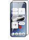 Techwave 5D 0.3mm Full Glue Full Face Tempered Glass Black (Nothing Phone 2a)