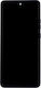 Motorola Screen with Touch Mechanism and Frame for Motorola G86 (Black)