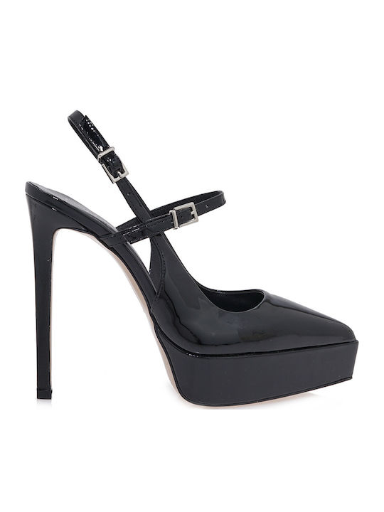 Patent Leather Black High Heels