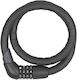 Abus Steel-o-flex 1360/110 Tresor Bicycle Cable Lock Combination Double Security
