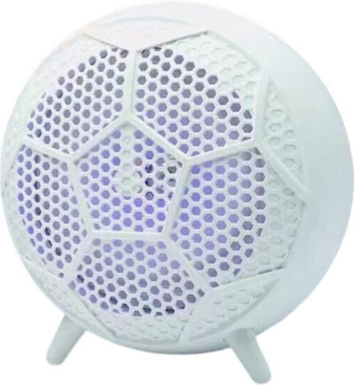 Kimiso QS-612 Ηχείο Bluetooth 8W με Ραδιόφωνο και Διάρκεια Μπαταρίας έως 4 ώρες Λευκό