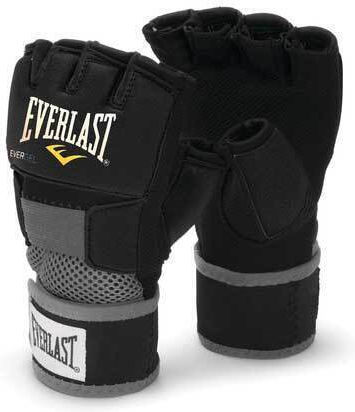 Everlast Evergel Γάντια Πυγμαχίας για Σάκο Μαύρα