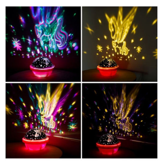 Προτζέκτορας Δωματίου Led Μονόκερος Ø13x10.5cm