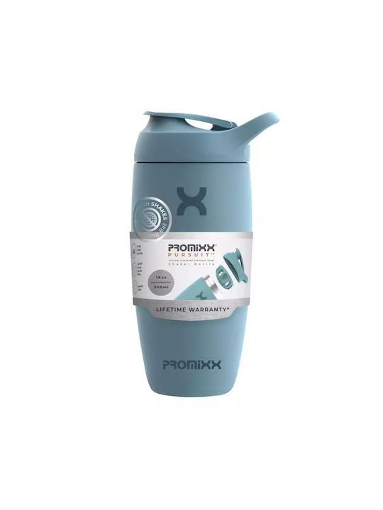 Promixx Шейкър Протеин 550мл Неръждаема стомана Син