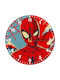 Koupakoupa Kinder Wanduhr Spiderman Kid Hölzernes 20εκ.