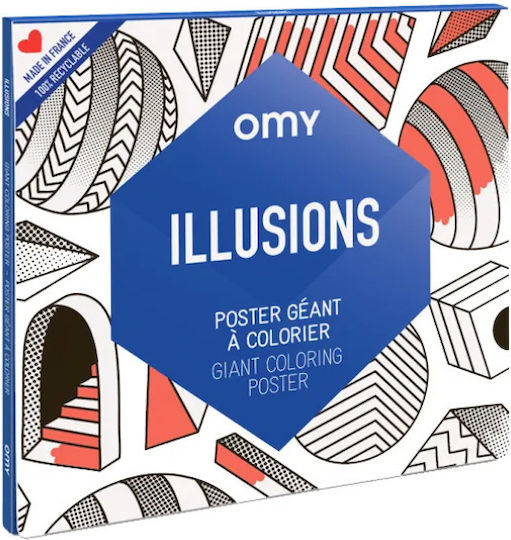 Omy Illusions Farbposter 70cm X 100cm Pos64