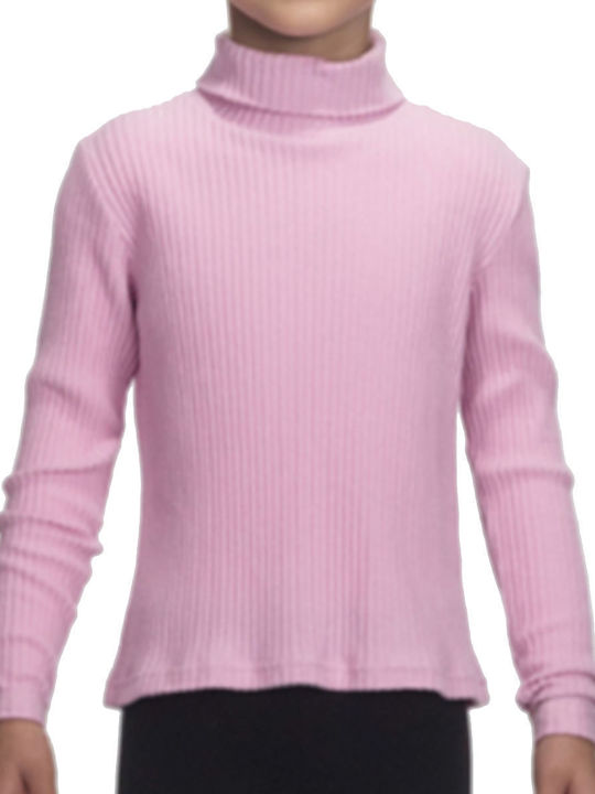 Joyce Kinderpullover Langarm Flieder