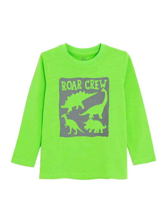 Cool Club Kids' Shirt Long Sleeve Green CCB3110682