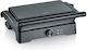 Severin Severin Tabletop Electric Grill with Grooved Plate 1800W with Lid and Adjustable Thermostat 28x17cm
