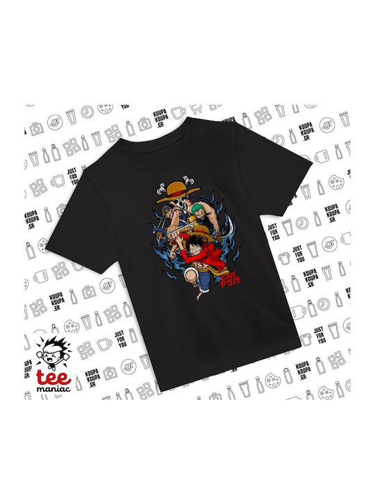 Kinderoberteile T-Shirt Schwarz Bequem KP 31068 T-Shirt-Kid-Schwarz