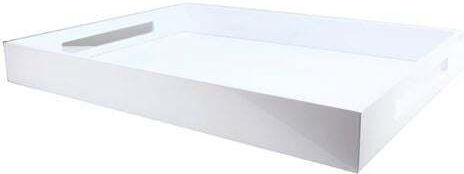 Addison Ross Dreptunghiular Tavă de Servire în Culoare Alb 56x41x6cm 1buc